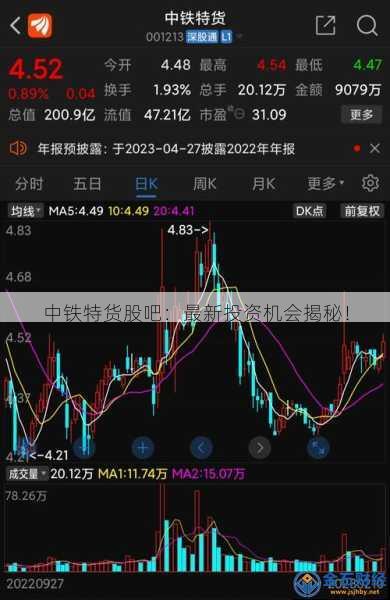 中铁特货股吧：最新投资机会揭秘！